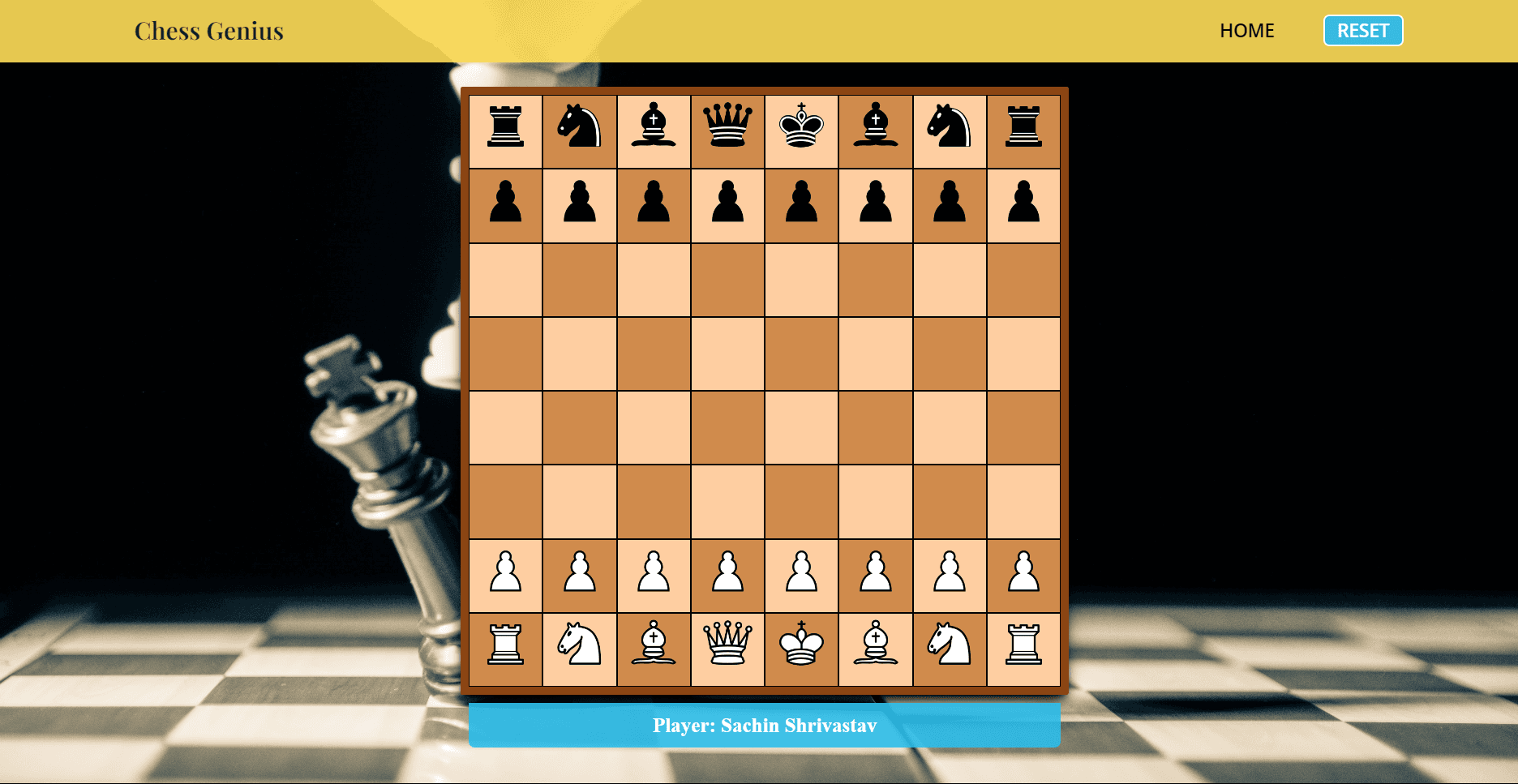 Chess Genius - A Chess Game with AI