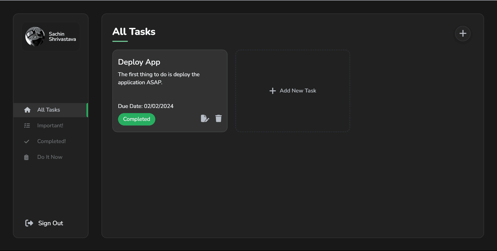 Priorita - A Task Management App